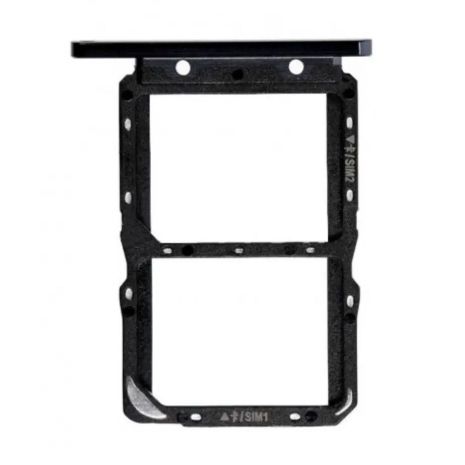Sim карты держатель Huawei Honor 20, Nova 5T, черный на 2 Sim