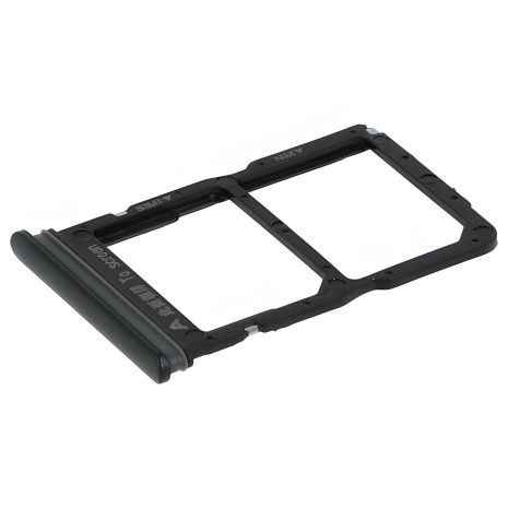 Черный держатель Sim карты Huawei P Smart S 2020, Y8p на 2 Sim Черный держатель Sim карты Huawei P Smart S 2020, Y8p на 2 Sim