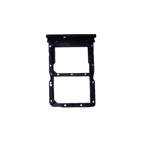 Держатель Sim карты Huawei Honor 20 Lite, черный на 2 Sim