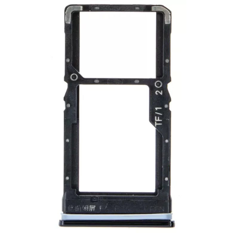Держатель для SIM карты для Xiaomi Poco X3/X3 Pro Phantom Black тёмно-серый Держатель для SIM карты для Xiaomi Poco X3/X3 Pro Phantom Black тёмно-серый