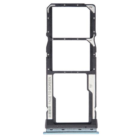 Зеленый держатель для SIM карты Xiaomi Redmi 9T, Ocean Green Зеленый держатель для SIM карты Xiaomi Redmi 9T, Ocean Green