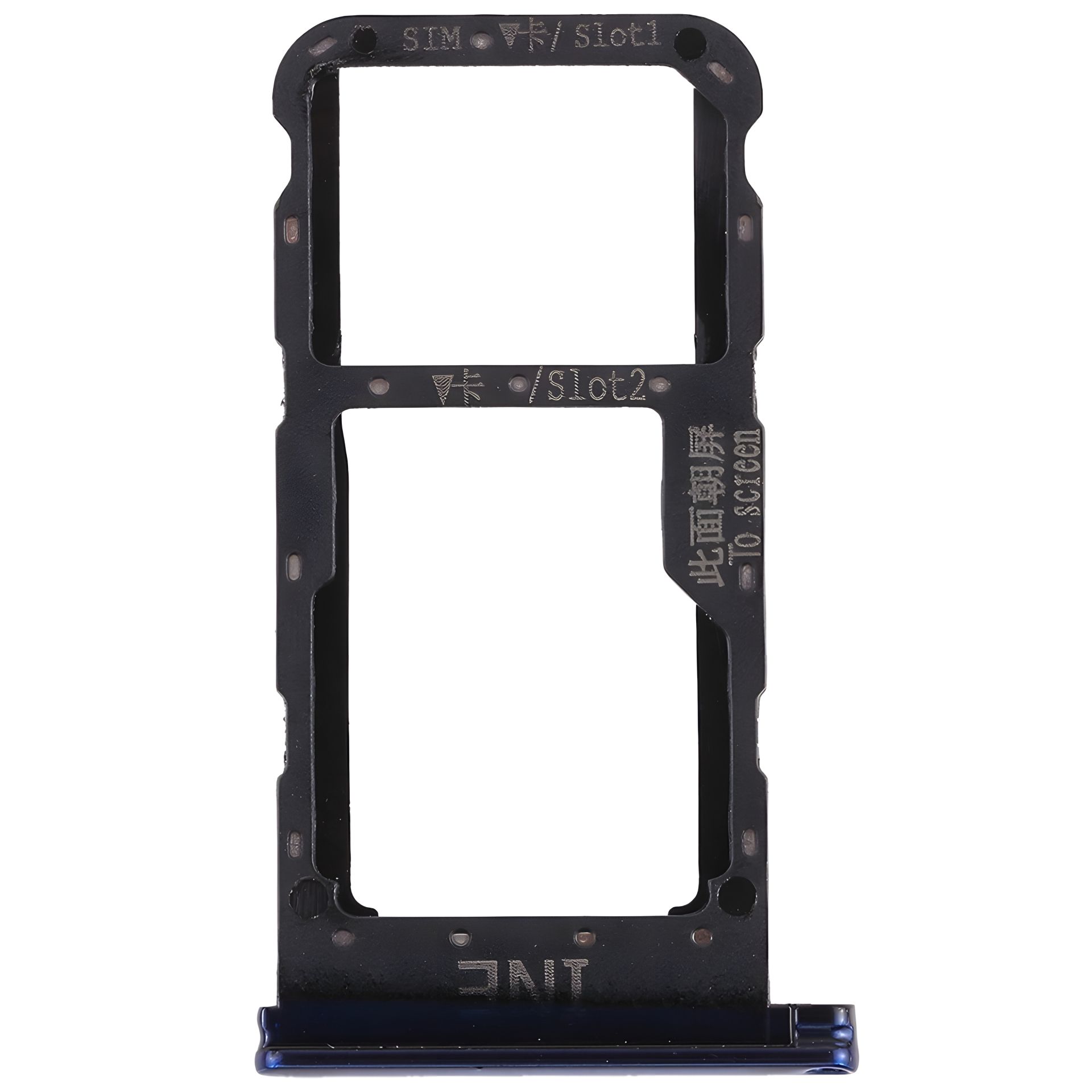 Тримач SIM картки Huawei P Smart Plus, Nova 3i (2018) синій Тримач SIM картки Huawei P Smart Plus, Nova 3i (2018) синій