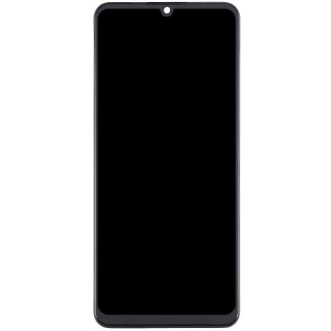 Дисплей для ZTE Blade A72 (4G) з чорним тачскріном і корпусною рамкою