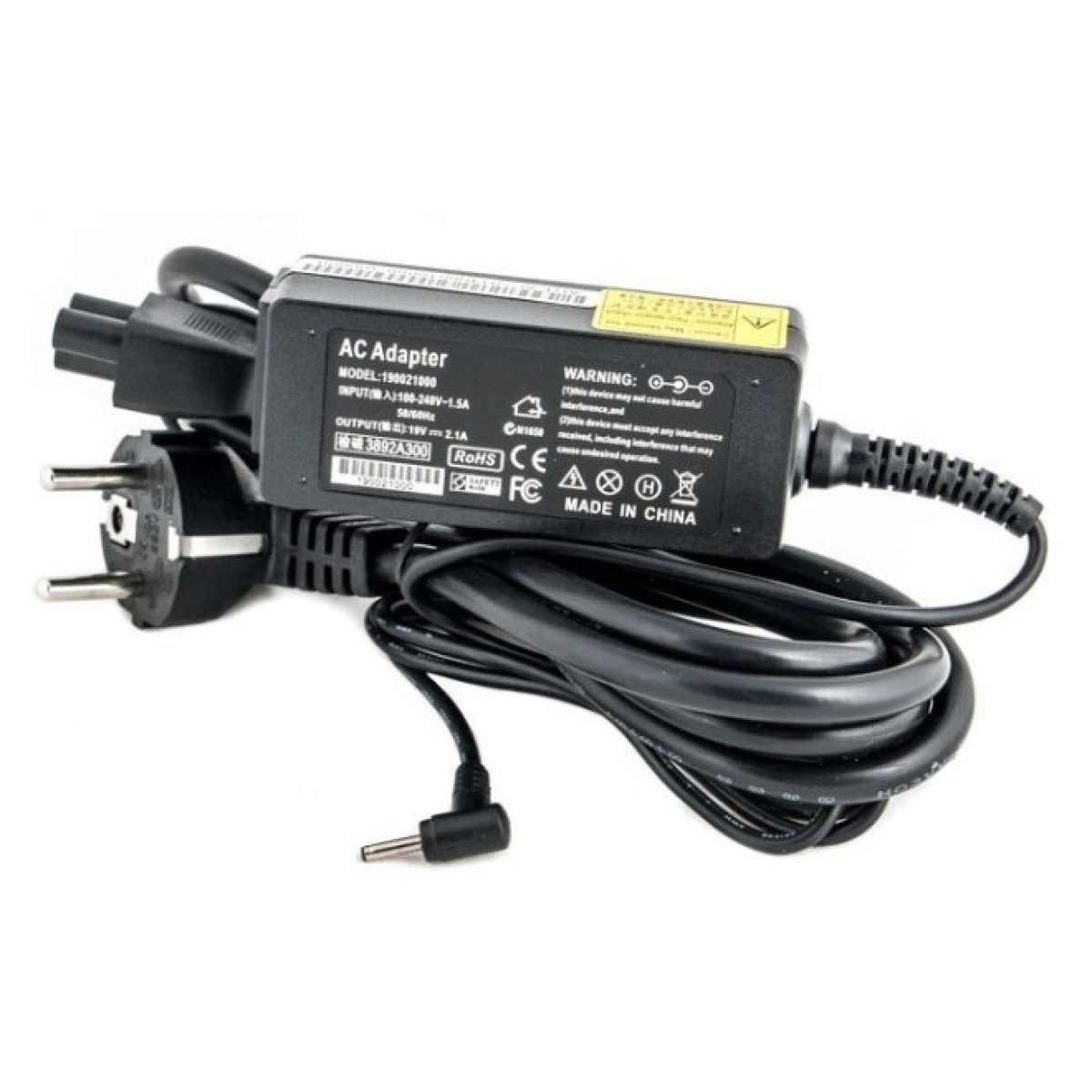 Блок питания для ноутбуков PowerPlant ASUS 220V, 19V 40W 2.1A (2.3*0.7) Блок питания для ноутбуков PowerPlant ASUS 220V, 19V 40W 2.1A (2.3*0.7)