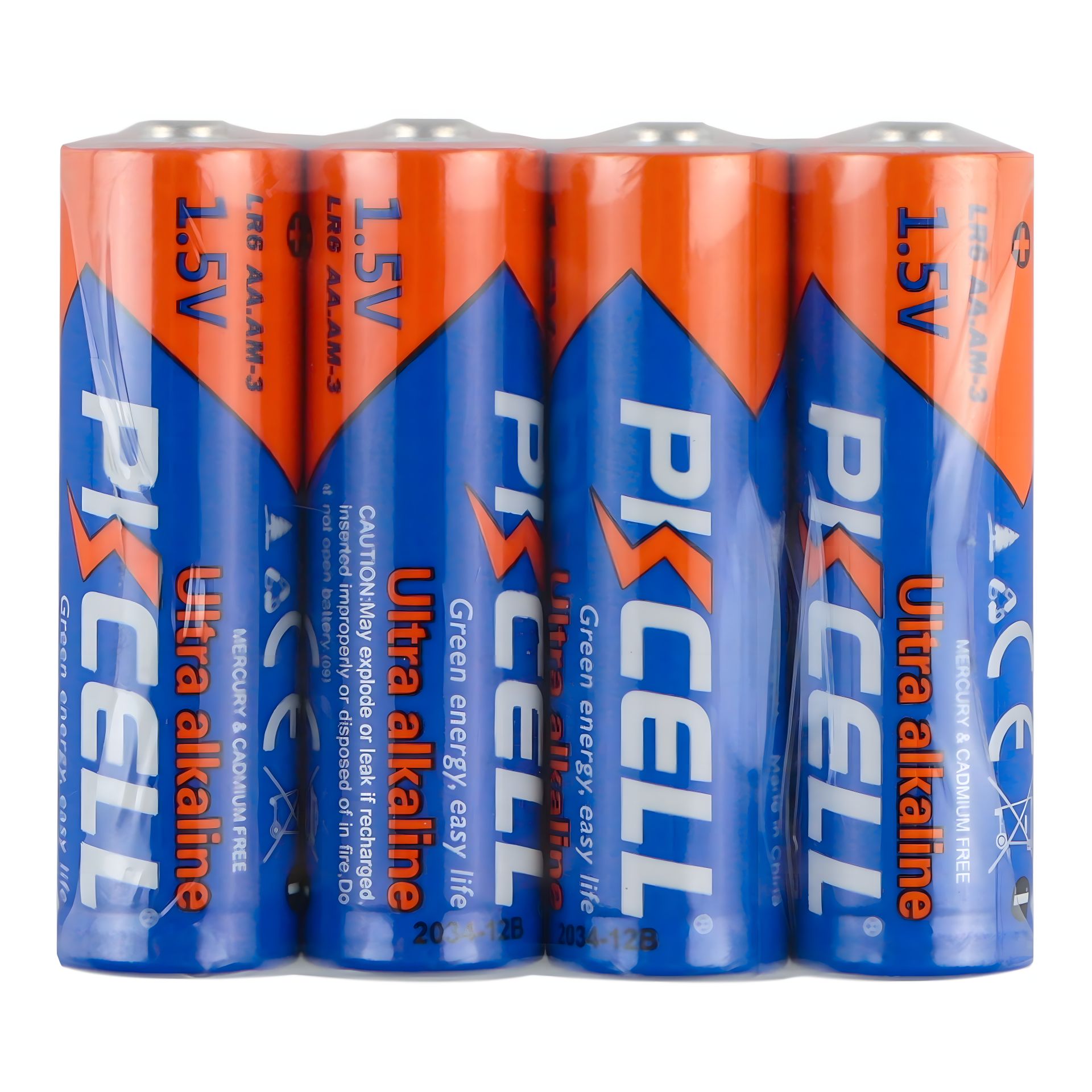 Щелочная батарейка PKCELL 1.5V AA/LR6, комплект из 4 штук shrink (PC/LR6-4S) AA Щелочная батарейка PKCELL 1.5V AA/LR6, комплект из 4 штук shrink (PC/LR6-4S) AA