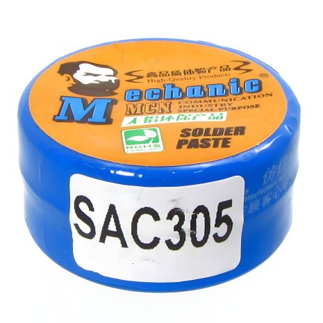 Бессвинцовая паста BGA от Mechanic SAC305 20 г