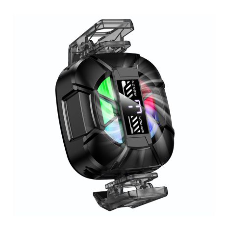 Чёрный мобильный куллер Hoco GA5 Чёрный мобильный куллер Hoco GA5