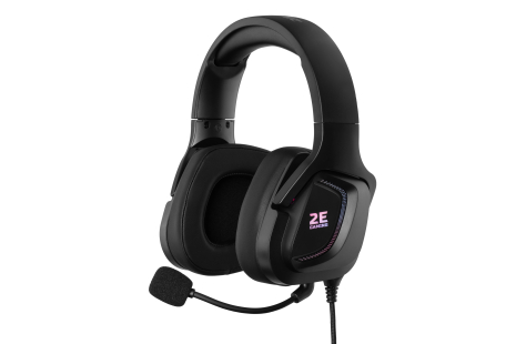 Наушники проводные 2E HG340 Gaming 7.1, USB-A,RGB, 2м black UA UCRF Наушники проводные 2E HG340 Gaming 7.1, USB-A,RGB, 2м black UA UCRF