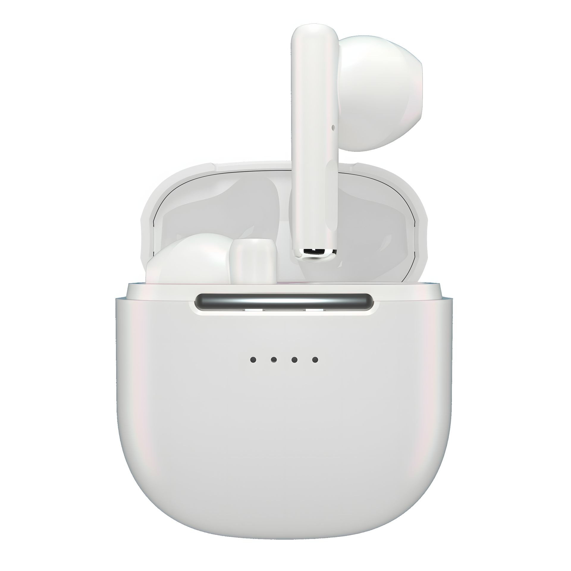 Bluetooth-наушники ERGO BS-740 Air Sticks 2 белые, UA UCRF Bluetooth-наушники ERGO BS-740 Air Sticks 2 белые, UA UCRF