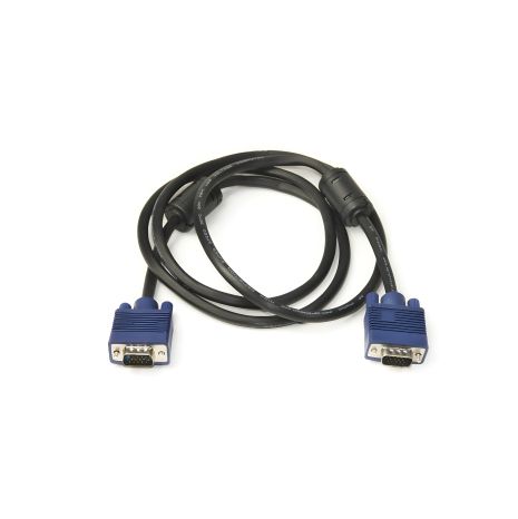 Кабель видео PowerPlant VGA-VGA, 1.5м, Double ferrites