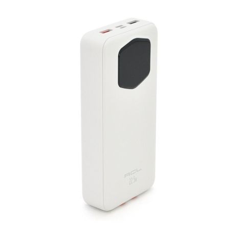 Повербанк ACL PW-140 (PD 20W + QC3.0 22.5W/Type-C/Lightning/20000 mAh) White