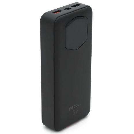 Повербанк ACL PW-140 (PD 20W + QC3.0 22.5W/Type-C/Lightning/20000 mAh) Black
