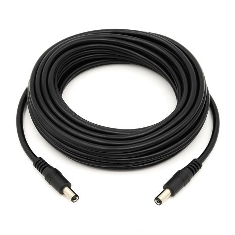 Кабель питания DC 5.5x2.1 (Male to Male) 10m(1000cm) для роутера, терминала, ONU, GPON, камер и др. техники