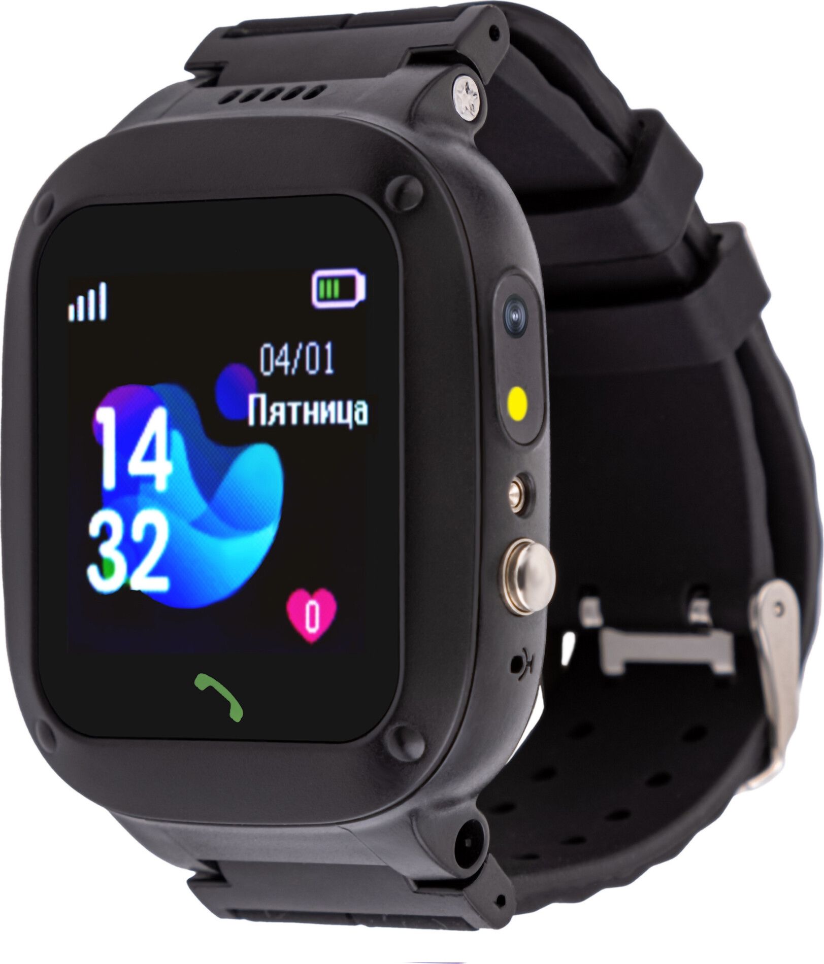 Детские смарт-часы AmiGo GO004 Splashproof Camera+Led Black UA UCRF Детские смарт-часы AmiGo GO004 Splashproof Camera+Led Black UA UCRF