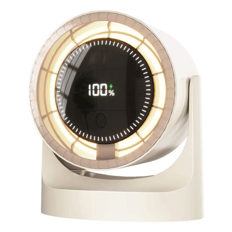 Настольный беспроводной вентилятор BY001 white Настольный беспроводной вентилятор BY001 white