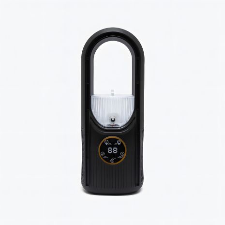 Настольный беспроводной вентилятор BYM-908S с функцией увлажнения и подсветкой, black