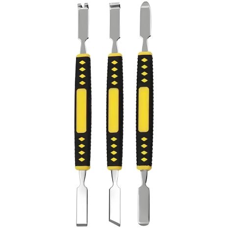 Комплект двусторонних лопаток TELIJIA TE-663 для разборки корпусов, техники, металл, 3 шт.