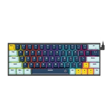 Клавиатура Игровая Fantech ATOM63 MK874V2 Red Switch Navy Клавиатура Игровая Fantech ATOM63 MK874V2 Red Switch Navy