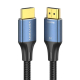 Кабель Vention Cotton Braided HDMI-A Male to Male HD v2.1 Cable 8K 2M Blue Aluminum Alloy Type (ALGLH) Кабель Vention Cotton Braided HDMI-A Male to Male HD v2.1 Cable 8K 2M Blue Aluminum Alloy Type (ALGLH)