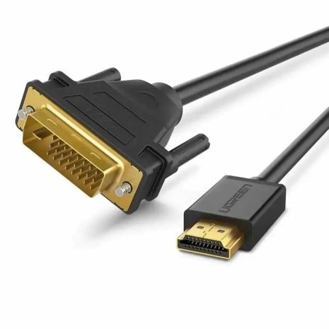 UGREEN HDMI to DVI 2K Cable Male to Male Adapter 3m Black