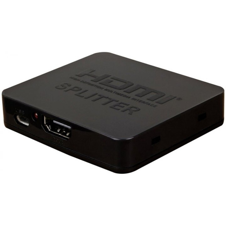 Спліттер PowerPlant HDMI 1x2 V1.4, 4Kx2K, 3D (HDSP2-M) Спліттер PowerPlant HDMI 1x2 V1.4, 4Kx2K, 3D (HDSP2-M)