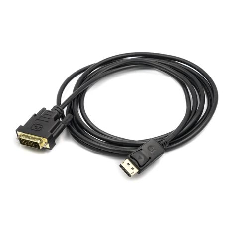 Кабель PowerPlant DisplayPort - DVI, 3м (чёрный)