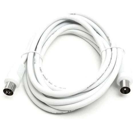 3-метровый белый антенный кабель AV