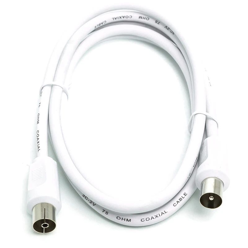 Антенный кабель AV 1,5 м белый Антенный кабель AV 1,5 м белый