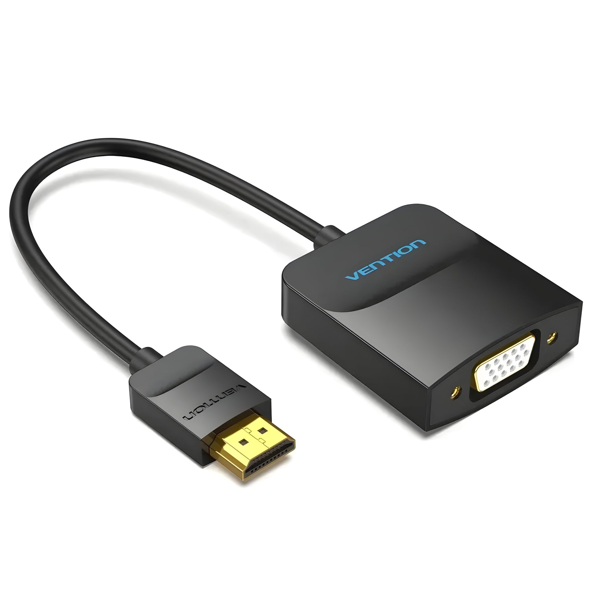 Адаптер Vention HDMI (M) to VGA (F) адаптер, модель 42154 Адаптер Vention HDMI (M) to VGA (F) адаптер, модель 42154