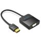 Адаптер Vention HDMI (M) to VGA (F) адаптер, модель 42154 Адаптер Vention HDMI (M) to VGA (F) адаптер, модель 42154
