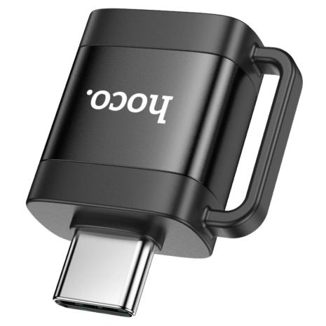 Адаптер HOCO UA31C Type-C male to USB female OTG Black
