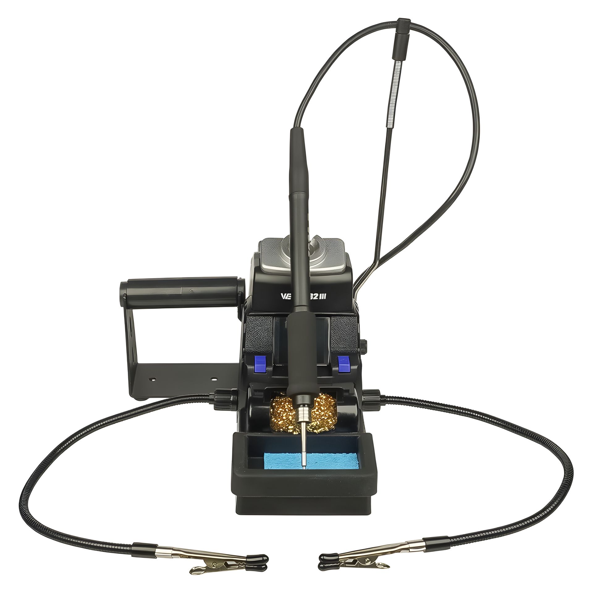 Паяльна станція WEP 982-III, прецизійна, 2 паяльники стандарту JBC 115 і 210, LED дисплей, 40W, 90°C - 450°C Паяльна станція WEP 982-III, прецизійна, 2 паяльники стандарту JBC 115 і 210, LED дисплей, 40W, 90°C - 450°C