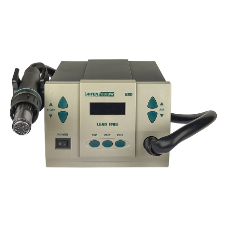 Паяльная станция прецизионная Aifen 861DW (фен, 3 канала памяти, 1000W, 100°C - 500°C)