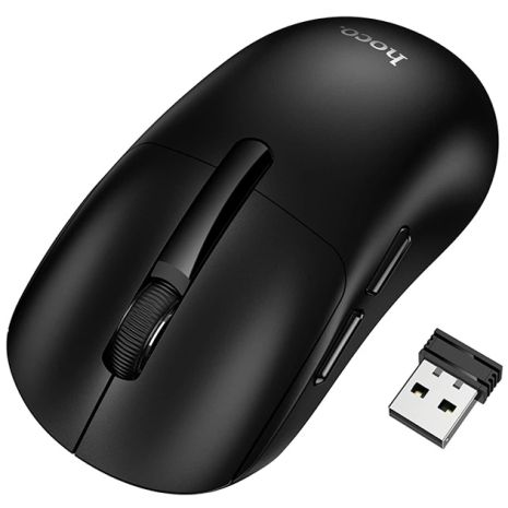 Бездротова миша Hoco DI88, BT4.0, 2.4G, 800-1600DPI, 1xAA, чорна