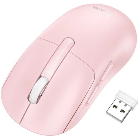 Беспроводная мышь Hoco DI88 розовая