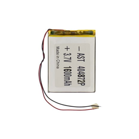 Аккумулятор 404872P универсальный с контроллером, 3 х 55 х 72 мм (1600 mAh)/ для смартфона, планшета