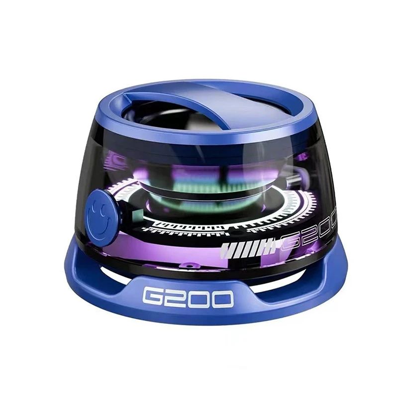 Беспроводная колонка G200 Outdoor Magnetic Bluetooth Speaker Wireless Portable Mini Travel with RGB Color Light and Phone Holder for Ios PURPLE-BLACK Беспроводная колонка G200 Outdoor Magnetic Bluetooth Speaker Wireless Portable Mini Travel with RGB Color Light and Phone Holder for Ios PURPLE-BLACK