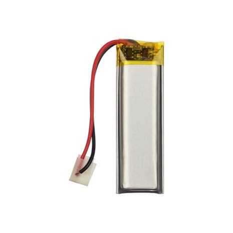 Универсальный аккумулятор 501240P с контроллером, 5 х 12 х 41 мм (160 mAh)/ для кейсов наушников, Bluetooth гарнитур, MP3 плееров