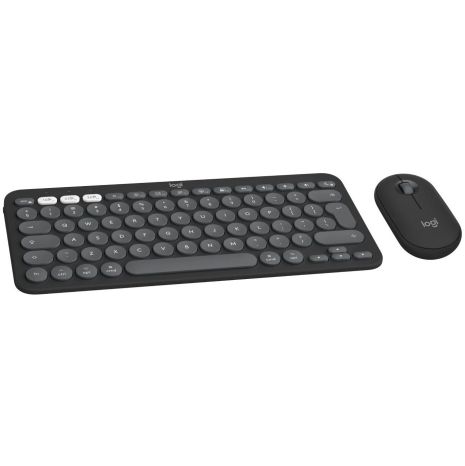 Комплект Logitech Pebble 2 (клавиатура и мышь) для Mac Тональный Графит UA (920-012244)
