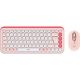 Комплект беспроводной (клавиатура + мышь) Logitech POP Icon Combo Tonal Rose (920-013142)