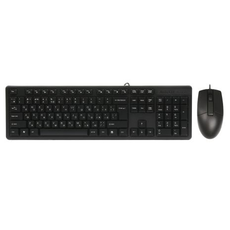 Комплект периферии A4Tech KK-3330 Black: клавиатура и мышь