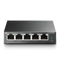 Неуправляемый коммутатор TP-LINK TL-SG1005P 5xGE/4xPoE 56W