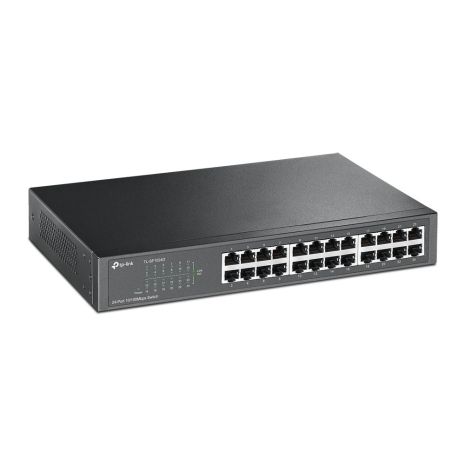 Неуправляемый коммутатор TP-LINK TL-SF1024D 24xFE, 13" 1U