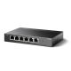 Комутатор TP-LINK TL-SF1006P, 6x1FE/4xPoE+, 67W, некерований, 250 м