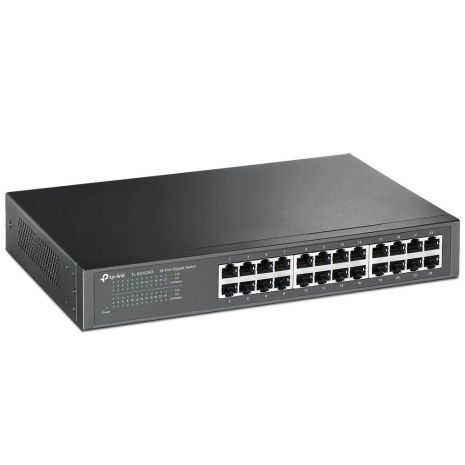 Неуправляемый коммутатор TP-LINK TL-SG1024D 24xGE 13" 1U Неуправляемый коммутатор TP-LINK TL-SG1024D 24xGE 13" 1U