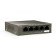 Мережевий комутатор TENDA TEF1105P-4-63W, 4xFE PoE, 1xFE Uplink Мережевий комутатор TENDA TEF1105P-4-63W, 4xFE PoE, 1xFE Uplink