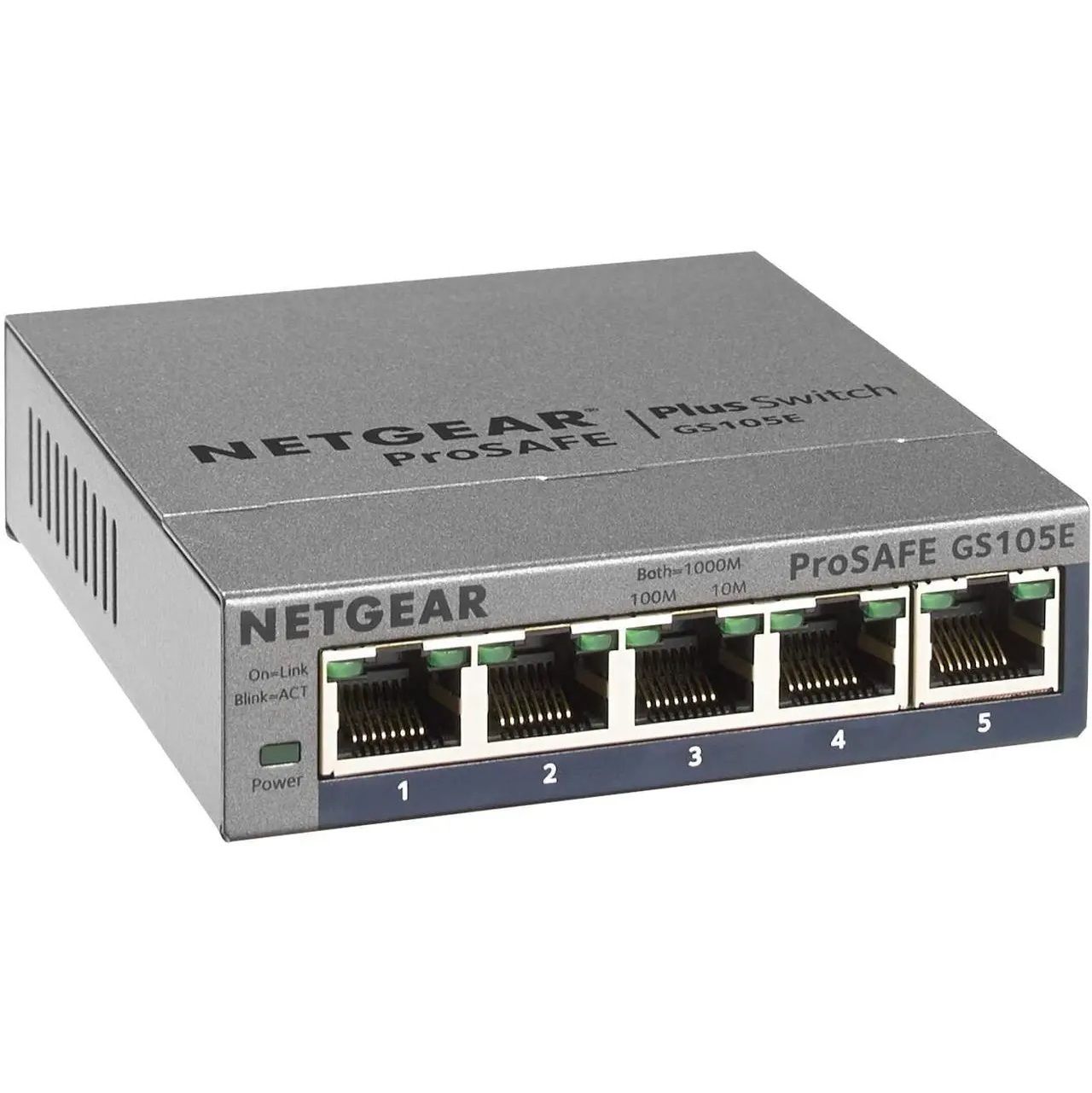 Керований комутатор NETGEAR GS105E, 5xGE, L2 Керований комутатор NETGEAR GS105E, 5xGE, L2