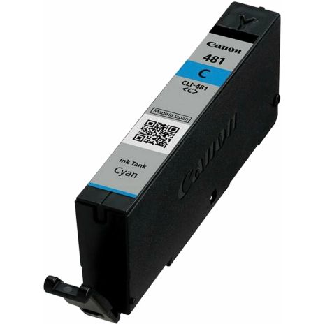 Цветной картридж Canon CLI-481 для PIXMA моделей TS6140/8140/9140/TR7540/8540/TS6240/9540/8240/704/8340/6340 Cyan