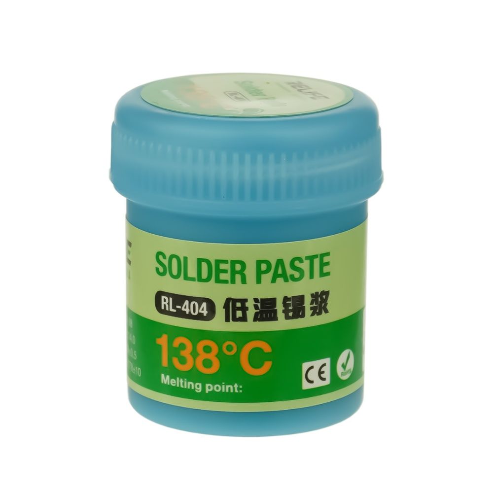 Паста BGA легкоплавка Relife RL-404, 40 г, 138 гр. С Паста BGA легкоплавка Relife RL-404, 40 г, 138 гр. С