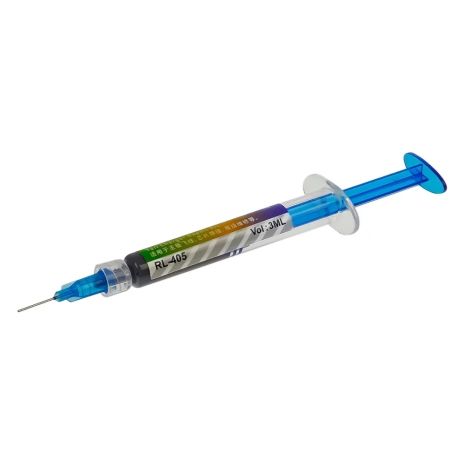 Паста BGA легкоплавкая Relife RL-405, в шприце 3 мл, 138 гр. С